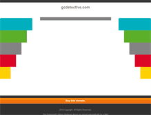 Tablet Screenshot of gcdetective.com